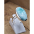 Echt zilveren Ring met Larimar maat 18.5 